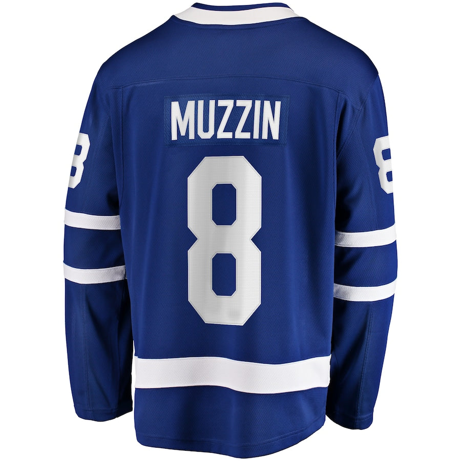 T.Maple Leafs #8 Jake Muzzin Fanatics Branded Replica Player Jersey  Blue Stitched American Hockey Jerseys mySite