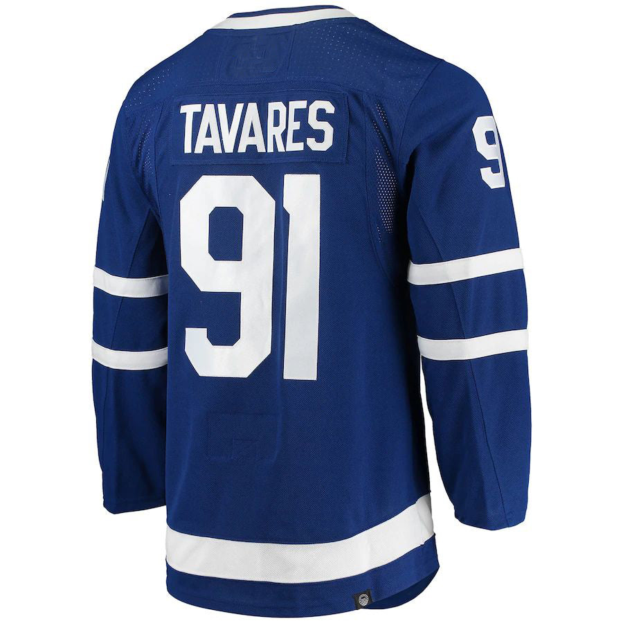 T.Maple Leafs #91 John Tavares Home Captain Patch Primegreen Authentic Pro Player Jersey  Blue Stitched American Hockey Jerseys mySite