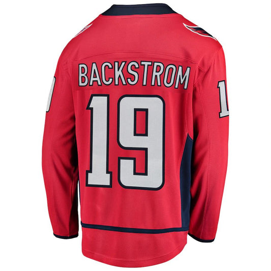 W.Capitals #19 Nicklas Backstrom Fanatics Branded Breakaway Player Jersey Red Stitched American Hockey Jerseys mySite