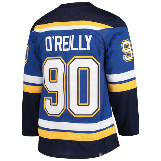 St.L.Blues #90 Ryan O'Reilly Home Captain Patch Primegreen Authentic Pro Player Jersey Blue Stitched American Hockey Jerseys mySite