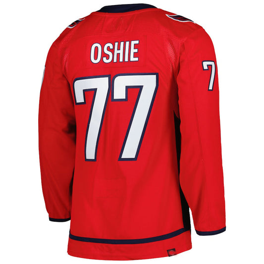 W.Capitals #77 TJ Oshie Home Primegreen Authentic Pro Player Jersey Red Stitched American Hockey Jerseys mySite