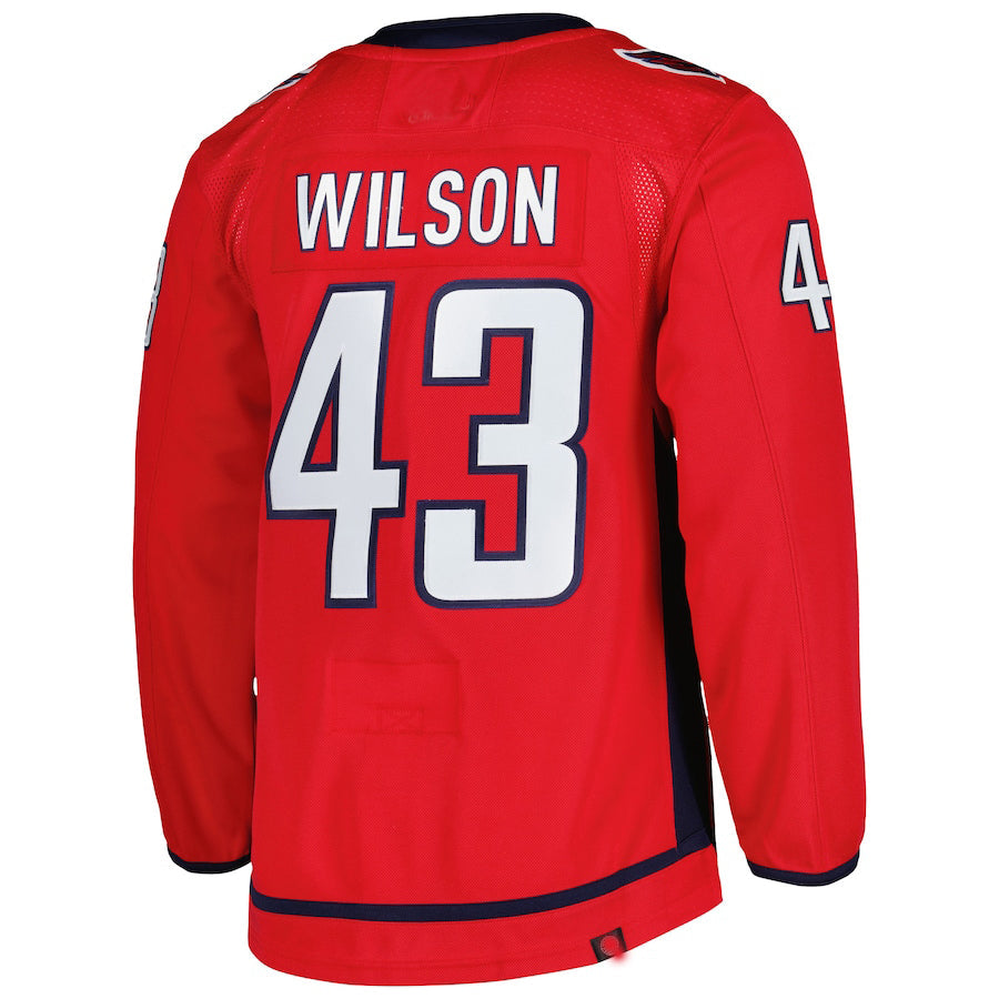 W.Capitals #43 Tom Wilson Home Primegreen Authentic Pro Player Jersey Red Stitched American Hockey Jerseys mySite