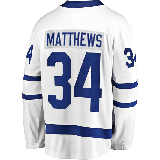 T.Maple Leafs #34 Auston Matthews Fanatics Branded Away Premier Breakaway Player Jersey White  Stitched American Hockey Jerseys mySite