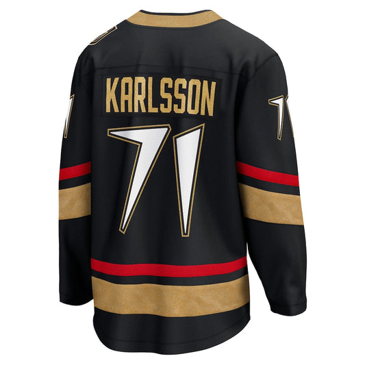 V.Golden Knights #71 William Karlsson Fanatics Branded Special Edition 2.0 Breakaway Player Jersey Black Hockey Jerseys mySite