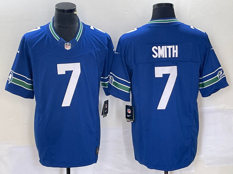 New arrival Adult Seattle Seahawks Geno Smith NO.7 Football Jerseys mySite