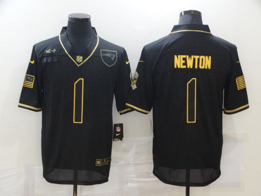 Adult New England Patriots Cam Newton NO.1 Football Jerseys mySite