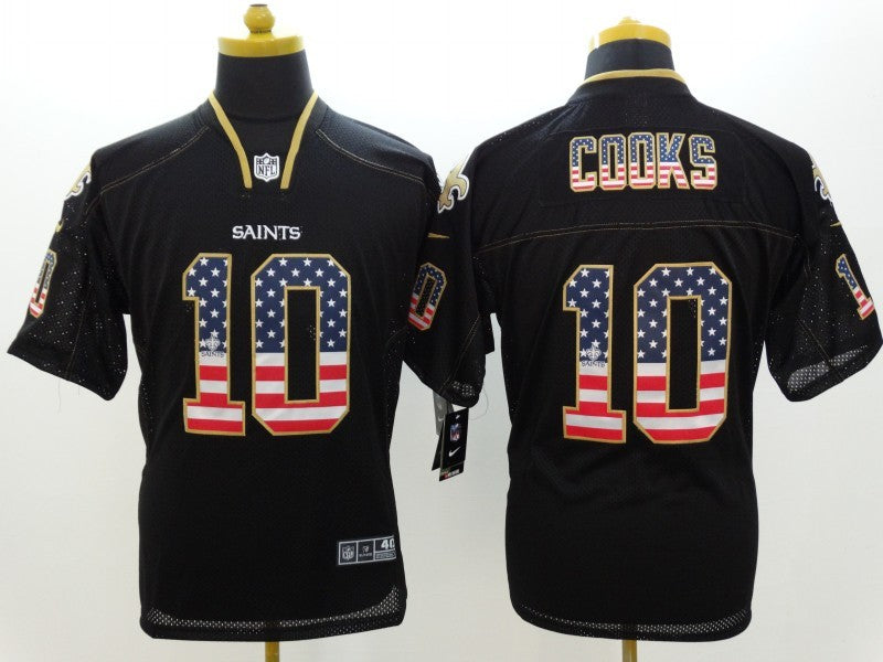 Adult New Orleans Saints Brandin Cooks NO.10 Football Jerseys mySite