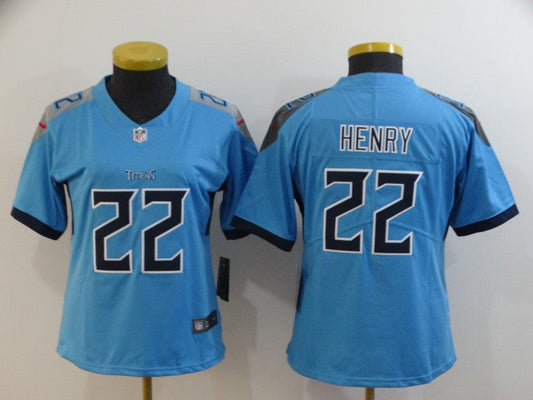 Women's Tennessee Titans Derrick Henry NO.22 Football Jerseys mySite