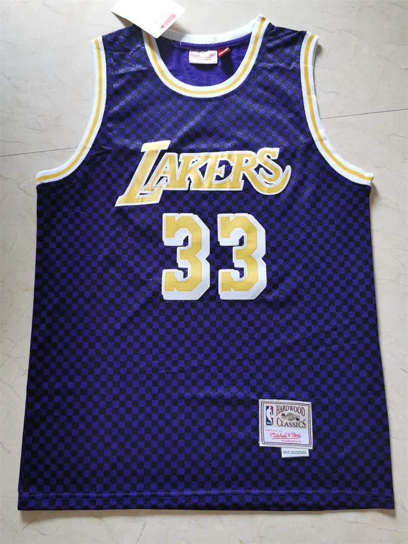 Los Angeles Lakers Kareem Abdul-Jabbar NO.33 Basketball Jersey mySite