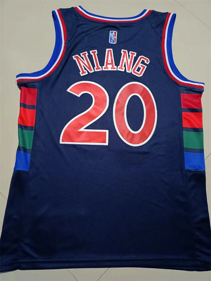 Philadelphia 76ers Niang NO.20 basketball Jersey mySite
