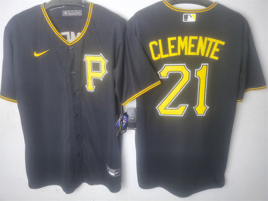 Adult Pittsburgh Pirates Roberto Clemente NO.21 baseball Jerseys mySite
