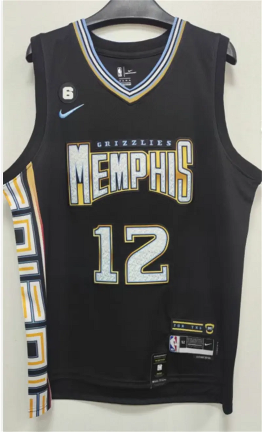 Memphis Grizzlies Ja Morant NO.12 Basketball Jersey mySite