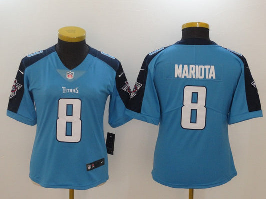 Women's Tennessee Titans Marcus Mariota NO.8 Football Jerseys mySite