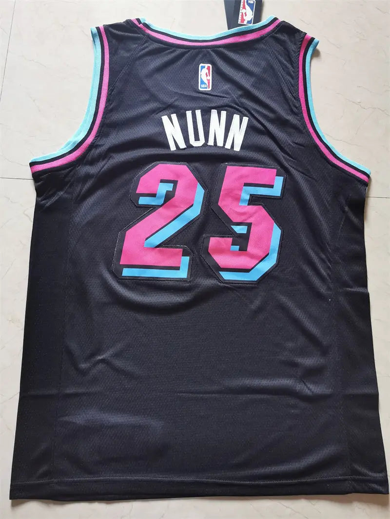Miami Heat Nunn NO.25 Basketball Jersey jerseyworlds