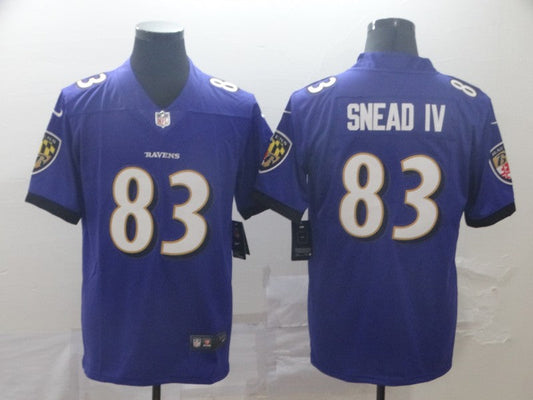 Adult  Baltimore Ravens Willie Snead IV NO.83 Football Jerseys mySite