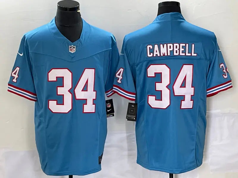 Adult Buffalo Bills Earl Campbell NO.34 Football Jerseys mySite