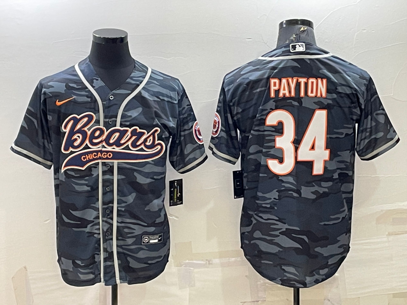 Adult Chicago Bears Walter Payton NO.34 Football Jerseys mySite