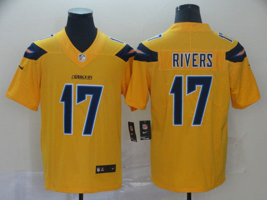 Adult Los Angeles Chargers Philip Rivers NO.17 Football Jerseys mySite
