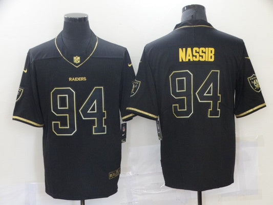 Adult ‎Oakland Raiders Carl Nassib NO.94 Football Jerseys mySite