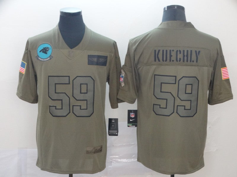 Adult Carolina Panthers Luke Kuechly NO.59 Football Jerseys mySite
