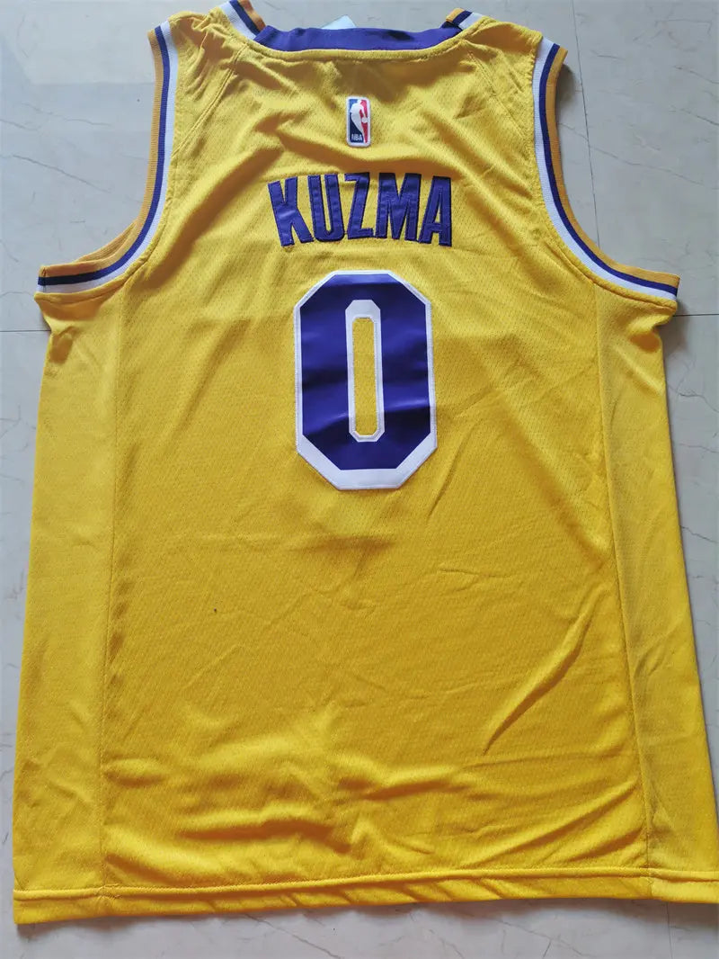 Los Angeles Lakers Kyle Kuzma NO.0 Basketball Jersey mySite