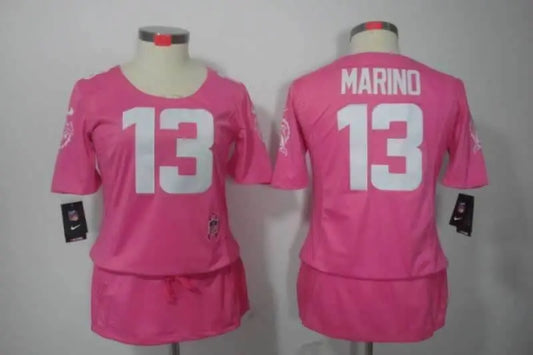 Women Miami Dolphins Dan Marino NO.13 Football Jerseys mySite