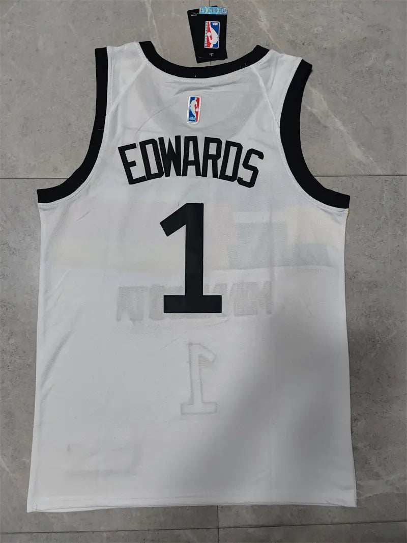 Minnesota Timberwolves Anthony Edwards NO.1 Basketball Jersey mySite