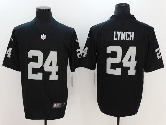 Adult ‎Oakland Raiders Marshawn Lynch NO.24 Football Jerseys mySite