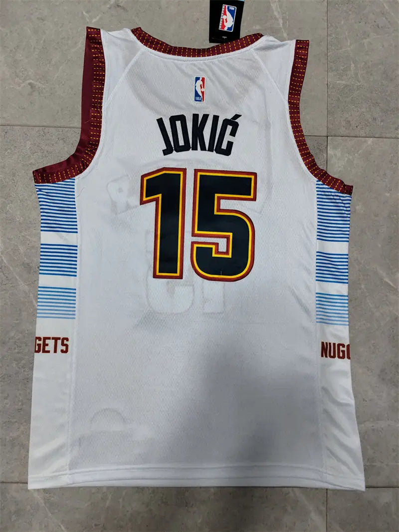 Denver Nuggets Nikola Jokic NO.15 Basketball Jersey mySite