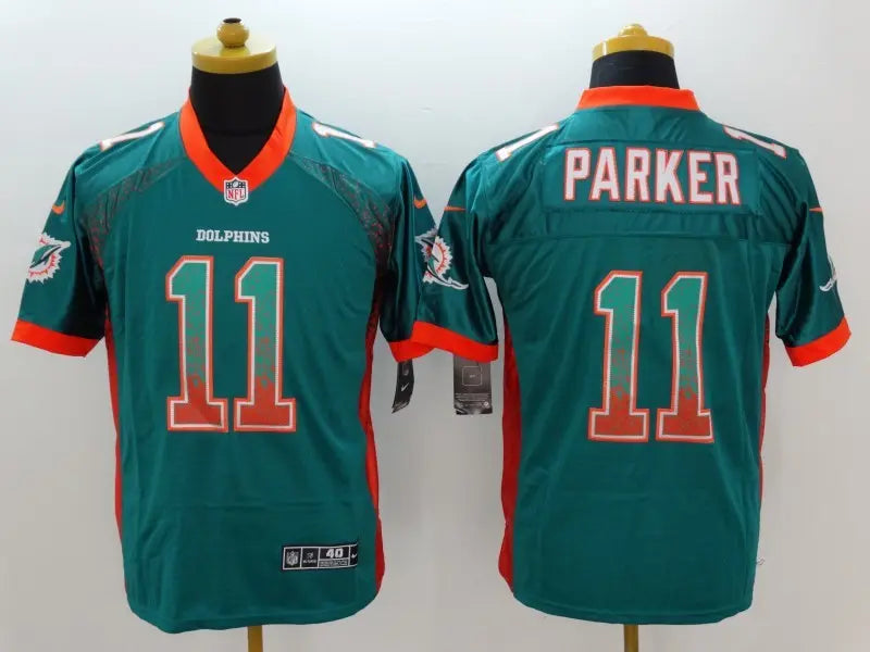 Adult Miami Dolphins DeVante Parker NO.11 Football Jerseys mySite