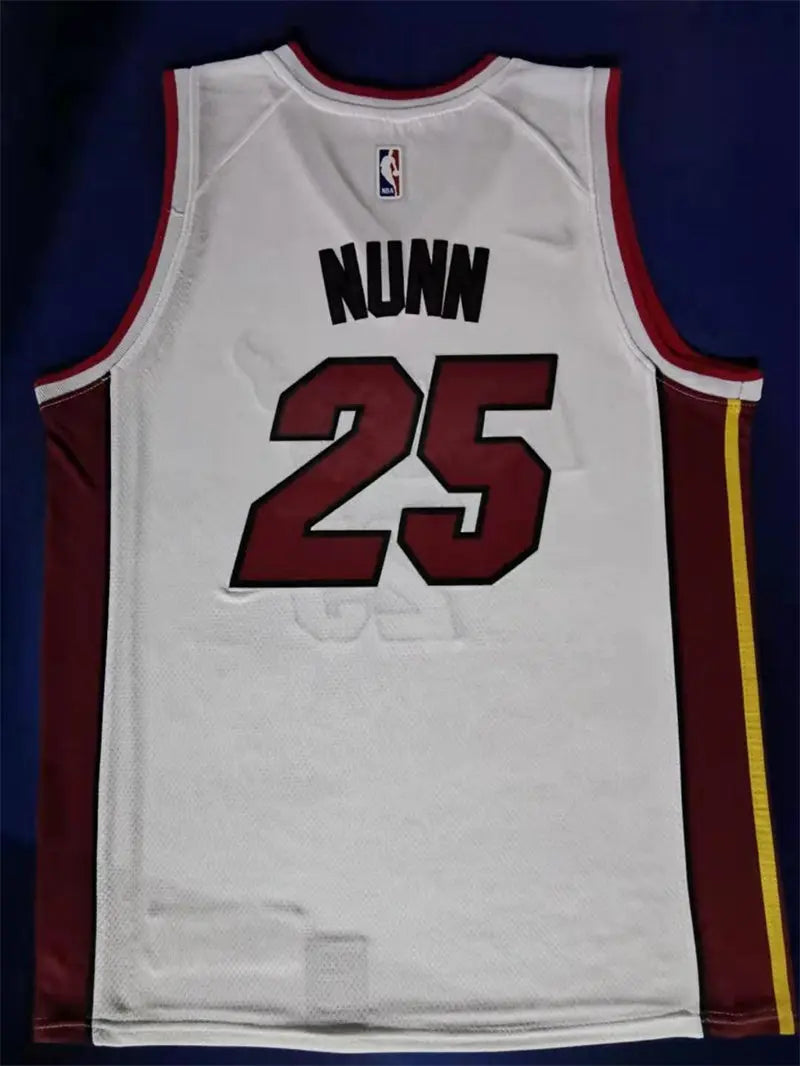 Miami Heat Nunn NO.25 Basketball Jersey jerseyworlds