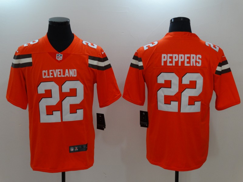 Adult Cleveland Browns Jabrill Peppers NO.22 Football Jerseys mySite