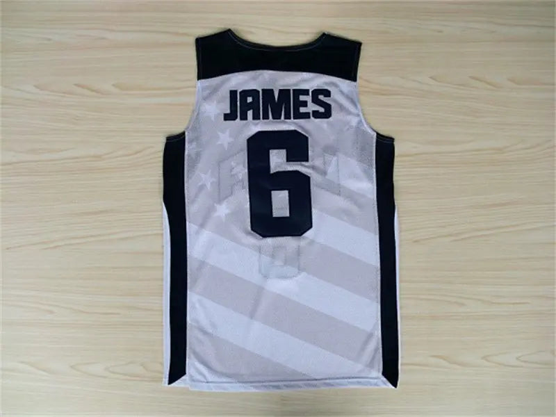 Los Angeles Lakers US Dream Team Lebron James NO.6 Basketball Jersey mySite