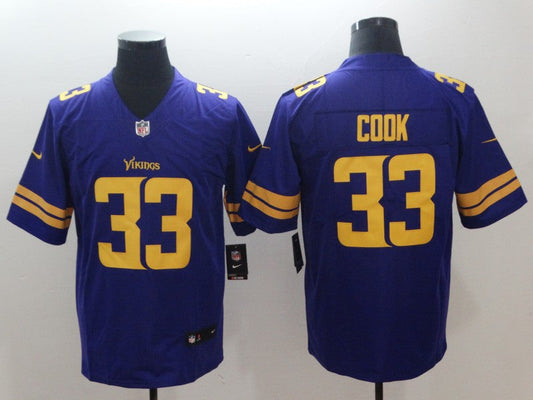 Adult Minnesota Vikings Dalvin Cook NO.33 Football Jerseys mySite
