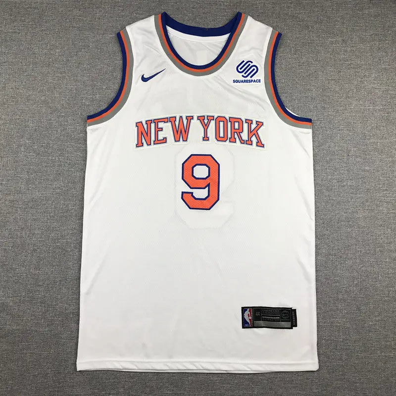 New York Knicks Barrett NO.9 Basketball Jersey mySite