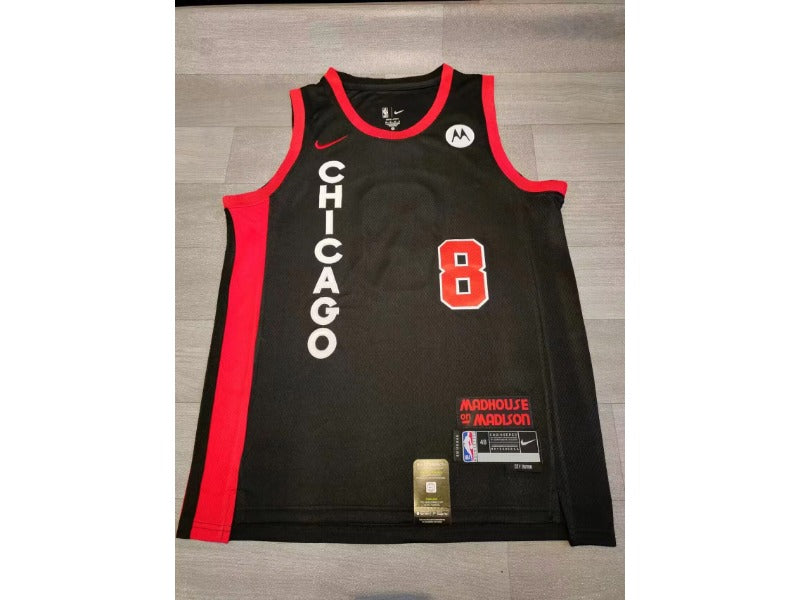 Chicago Bulls Zach LaVine NO.8 Basketball Jersey city version mySite