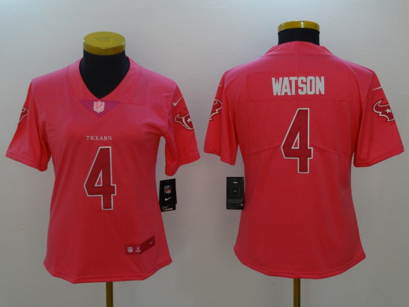 Women's Houston Texans Deshaun Watson NO.4 Football Jerseys mySite