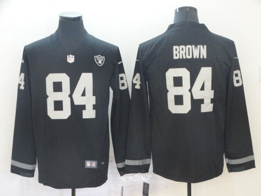 Adult ‎Oakland Raiders Brittain Brown NO.84 Football Jerseys mySite