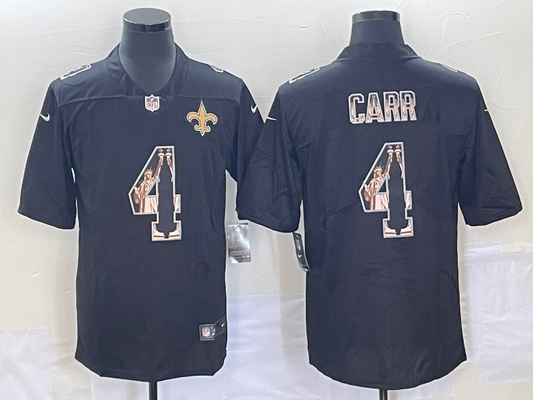 Adult New Orleans Saints Derek Carr NO.4 Football Jerseys mySite