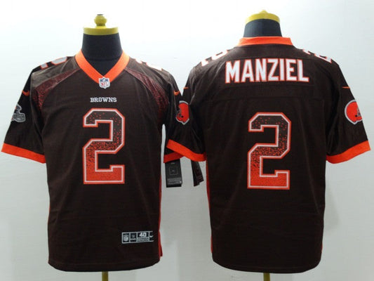 Adult Cleveland Browns Johnny Manziel NO.2 Football Jerseys mySite