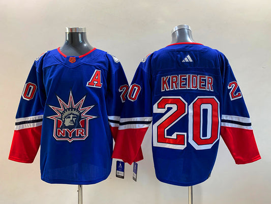 New York Rangers Chris Kreider #20 Hockey jerseys mySite