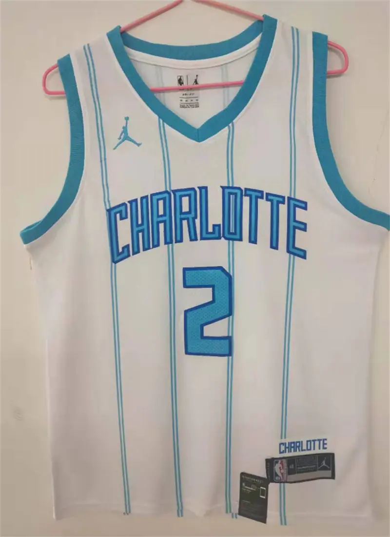 Charlotte Hornets LiAngelo Ball NO.2 Basketball Jersey mySite