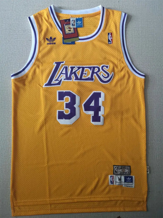Los Angeles Lakers Shaquille O'Neal NO.34 Basketball Jersey mySite