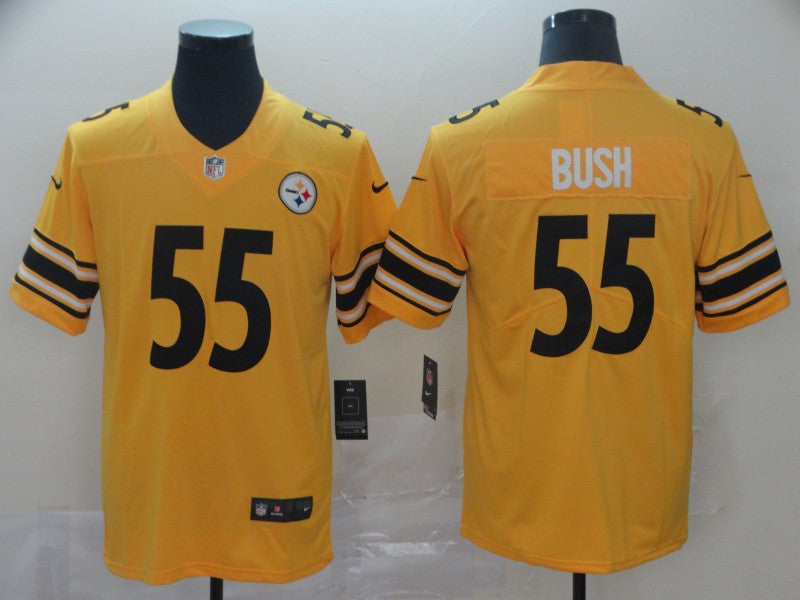 Adult Pittsburgh Steelers Devin Bush Jr. NO.55 Football Jerseys mySite