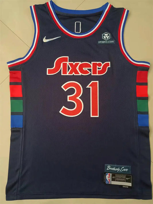 Philadelphia 76ers curry NO.31 basketball Jersey mySite