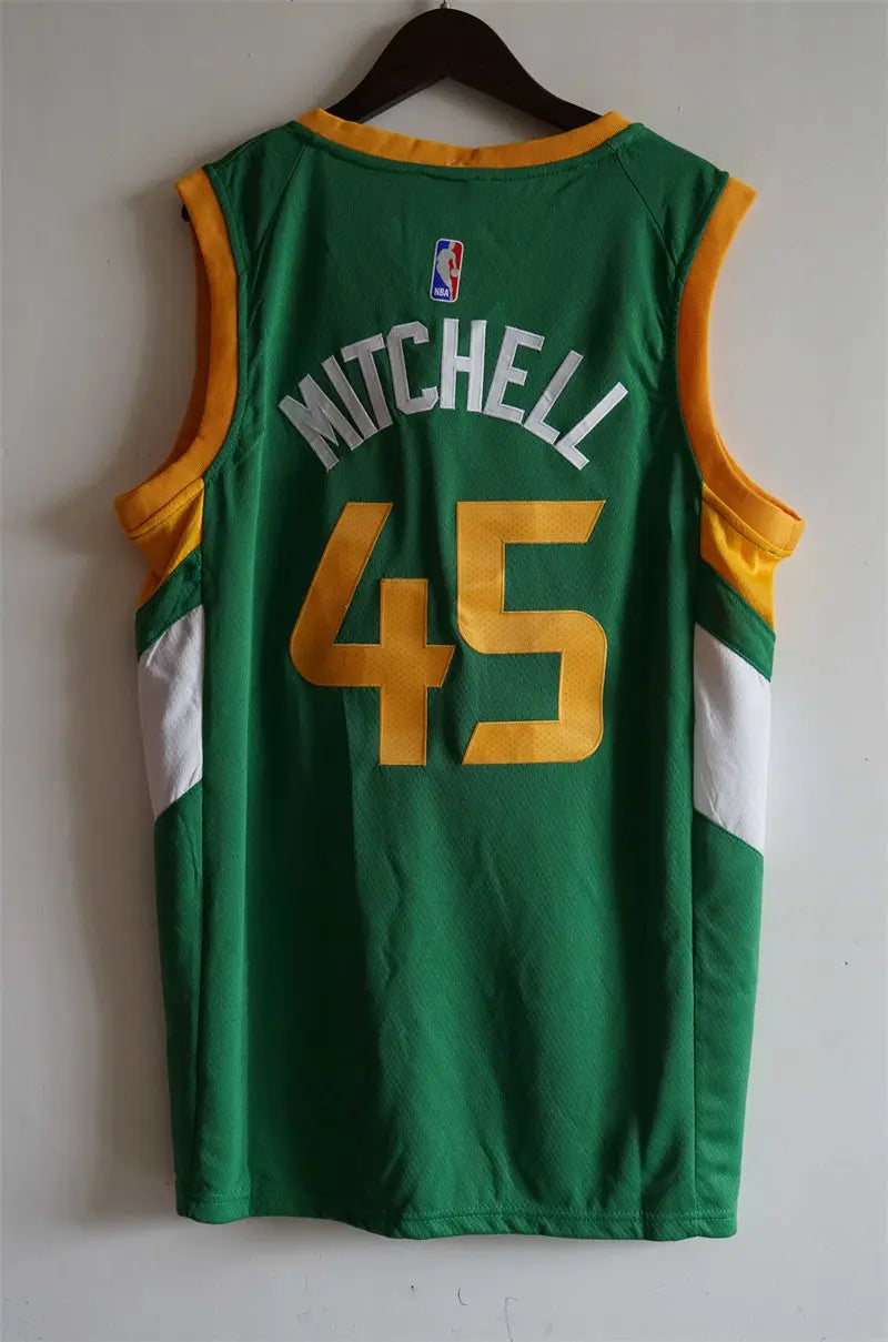 Utah Jazz Donovan Mitchell NO.45 Basketball Jersey jerseyworlds