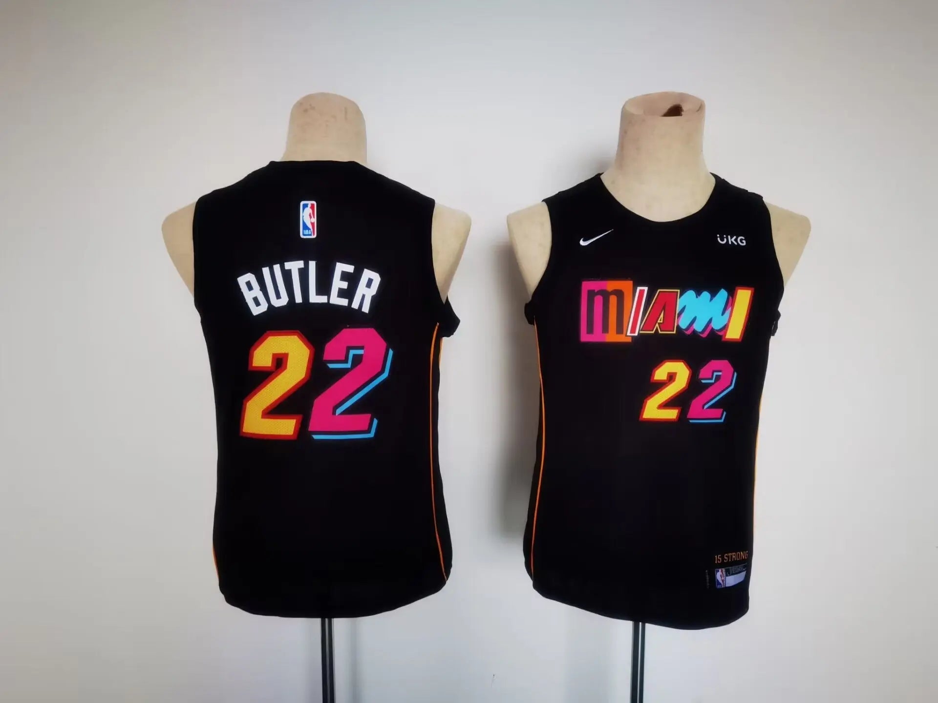 Kids Miami Heat Jimmy Butler NO.22 Basketball Jersey jerseyworlds
