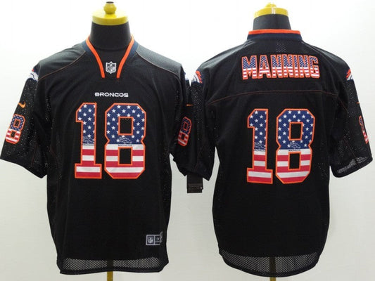 Adult Denver Broncos Peyton Manning NO.18 Football Jerseys mySite