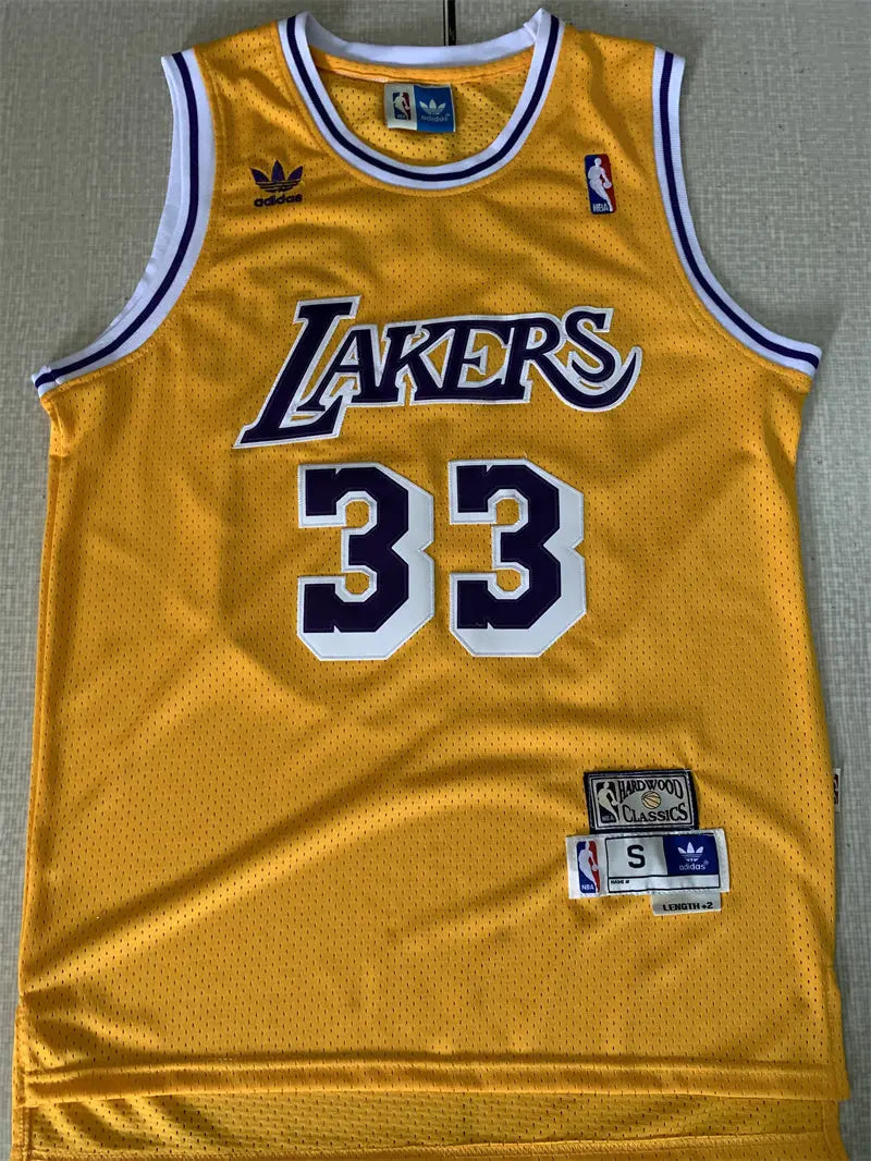 Los Angeles Lakers Kareem Abdul-Jabbar NO.33 Basketball Jersey mySite