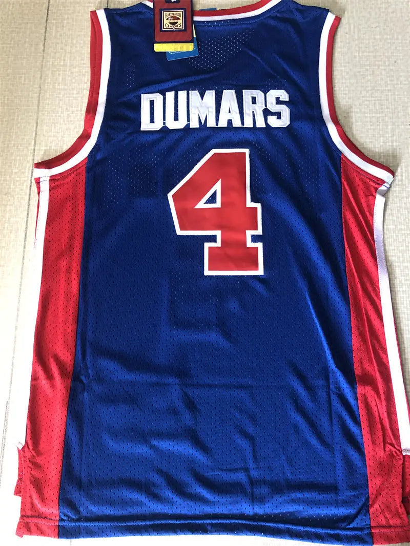 Detroit Pistons Joe Dumars NO.4 Basketball Jersey mySite